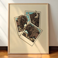 Stampede Giclée Print