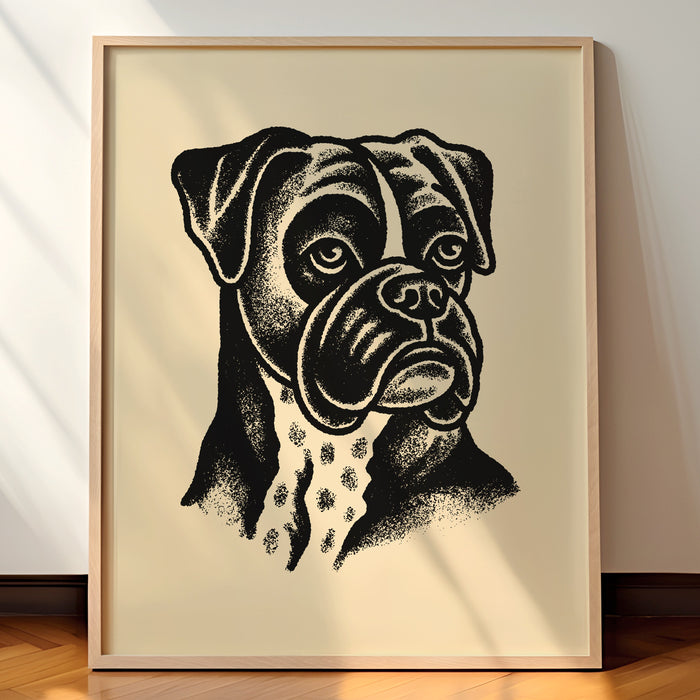 Classic Boxer Giclée Print