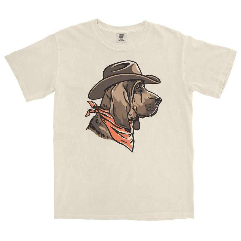 Bloodhound Cowdog Heavyweight T-shirt