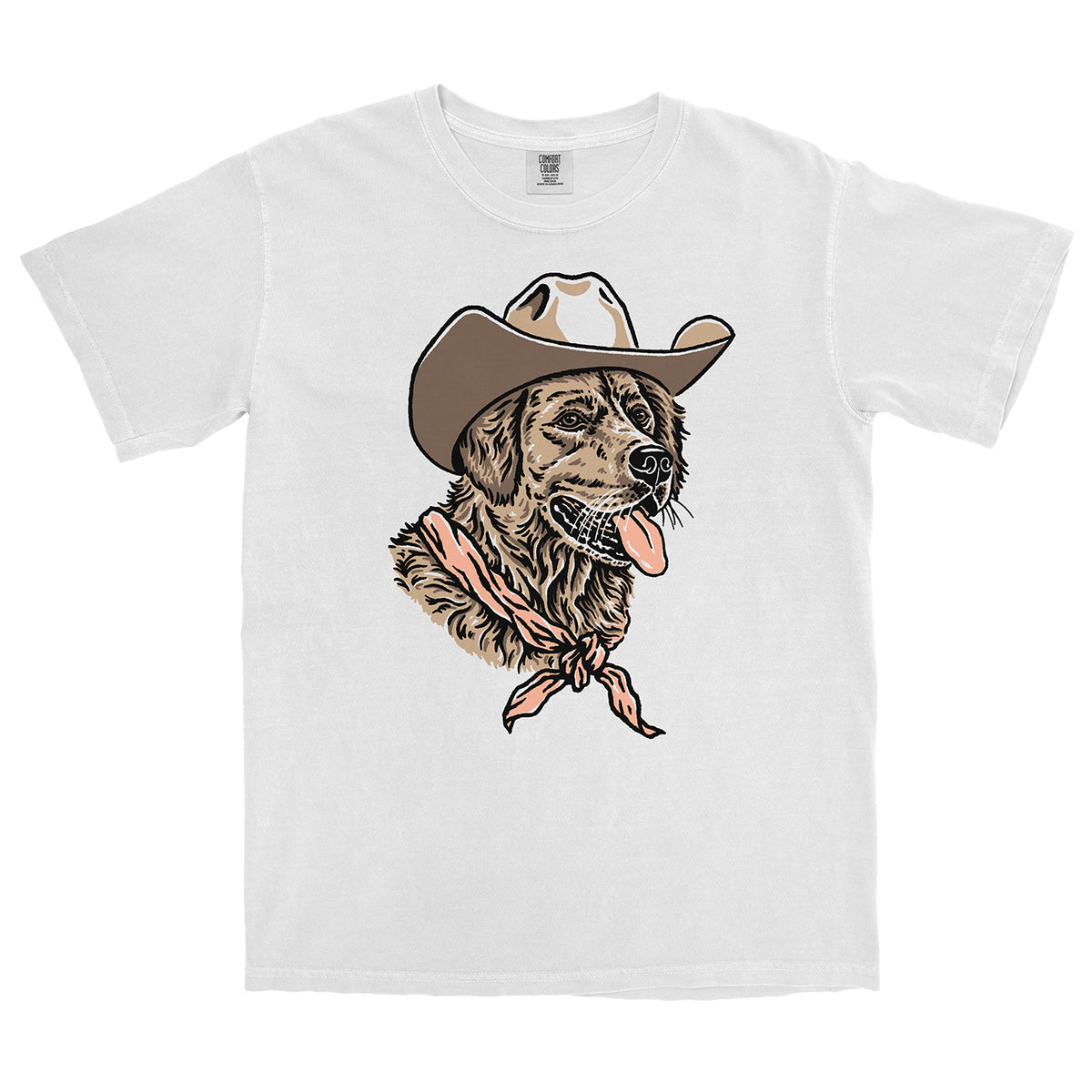 Golden Retriever Heavyweight T-shirt