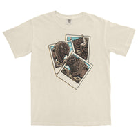 Bison Polaroid Heavyweight T-shirt (Made to Order)