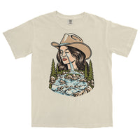 Sad Eyed Lady Heavyweight T-shirt