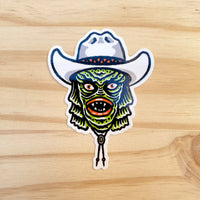 Cowboy Monsters Sticker Pack