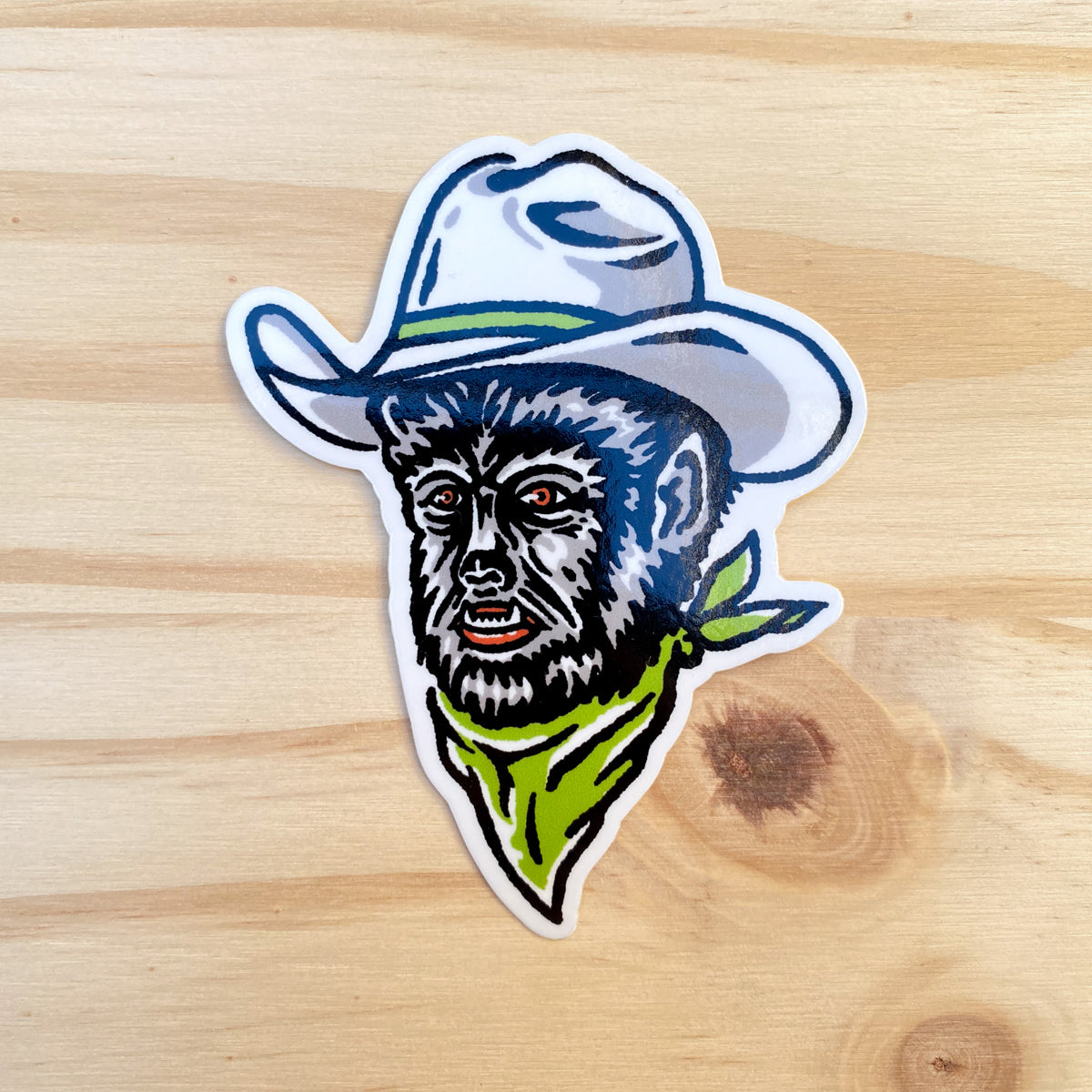 Wolfman Sticker