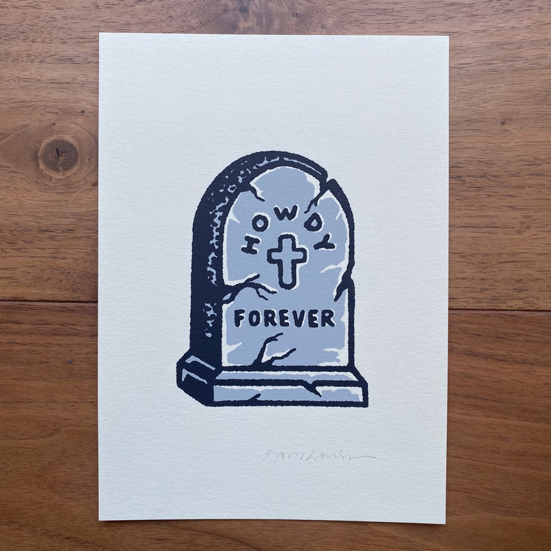 Howdy Forever - Signed 5x7in Print #434