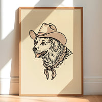 Great Pyrenees Cowdog Giclée Print