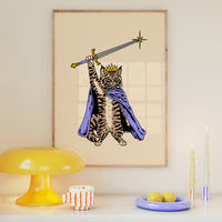 Royal Cat Giclée Print