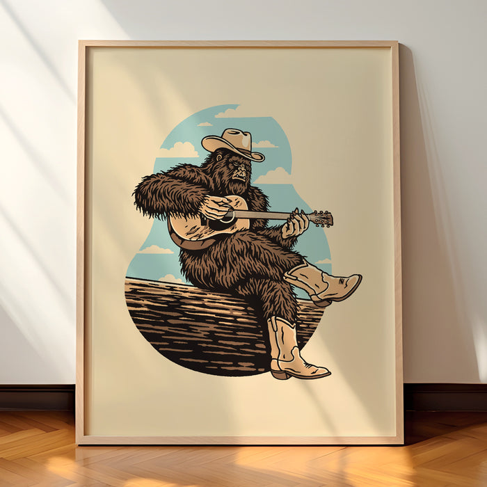 Sasquatch Blues Giclée Print