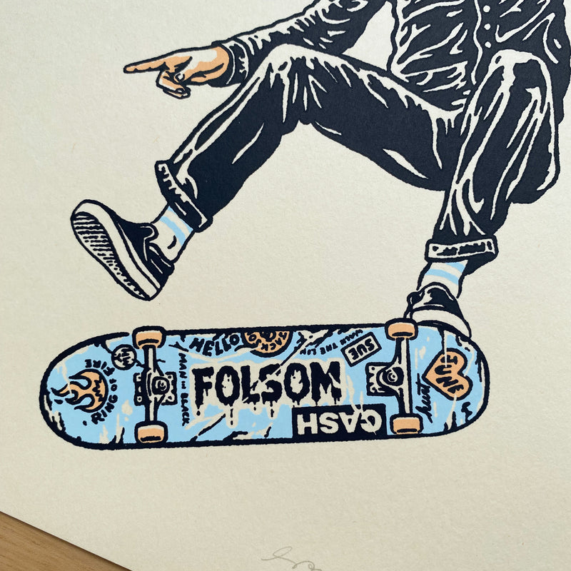 Skate Cash - Signed 8x10in Silkscreen Print