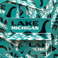 Lake Michigan Nessie Sticker