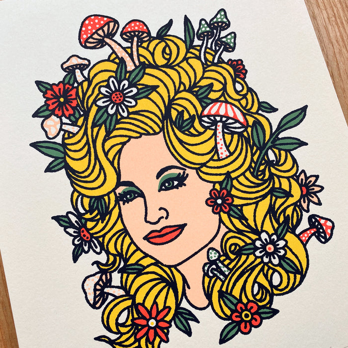 72 Dolly - Signed 8x10in Silkscreen Print