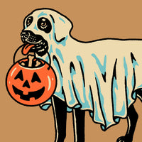 Treat Or Treat (Dog Only) Giclée Print