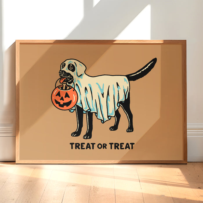 Treat Or Treat (With Text) Giclée Print