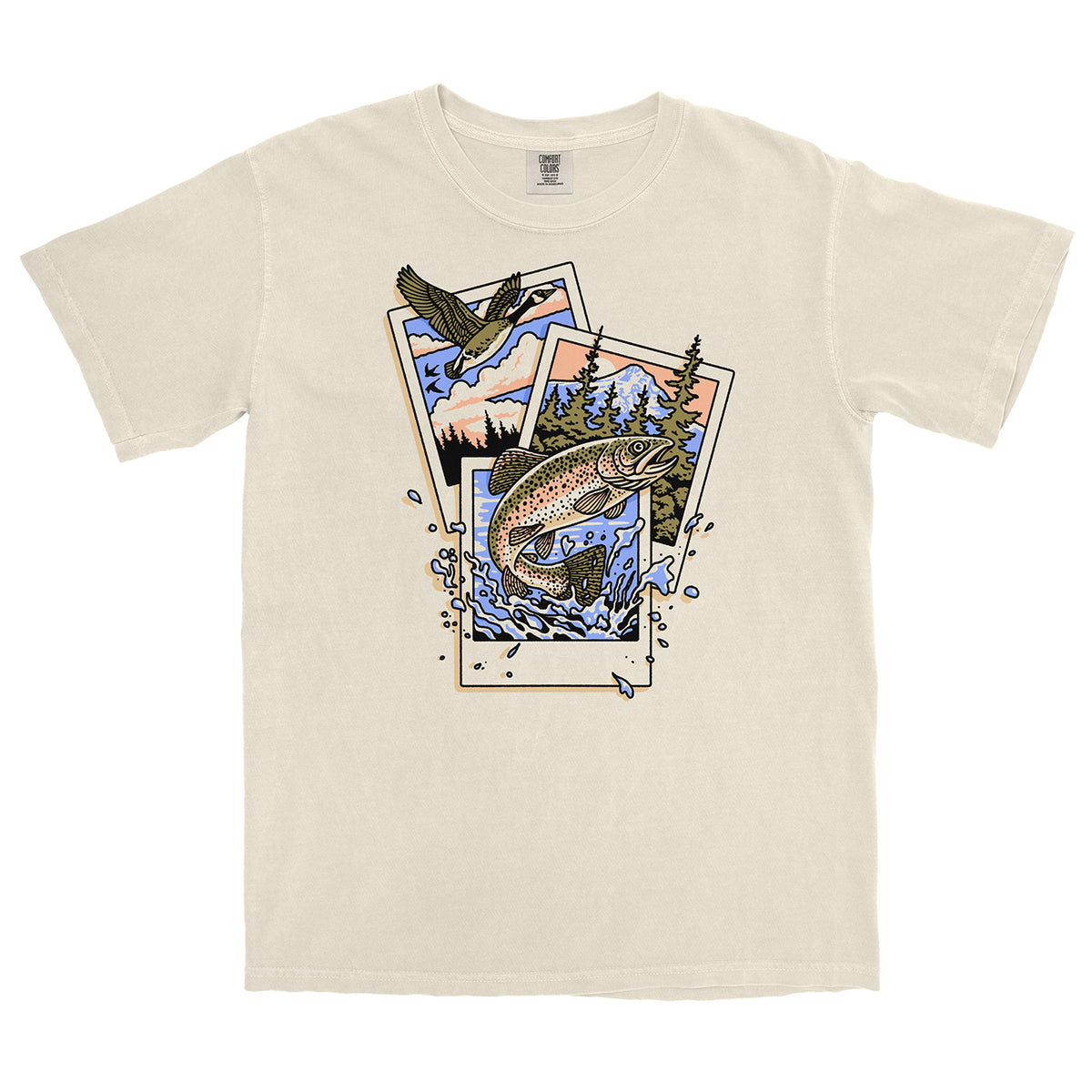 Trout Heavyweight T-shirt (Made to Order)