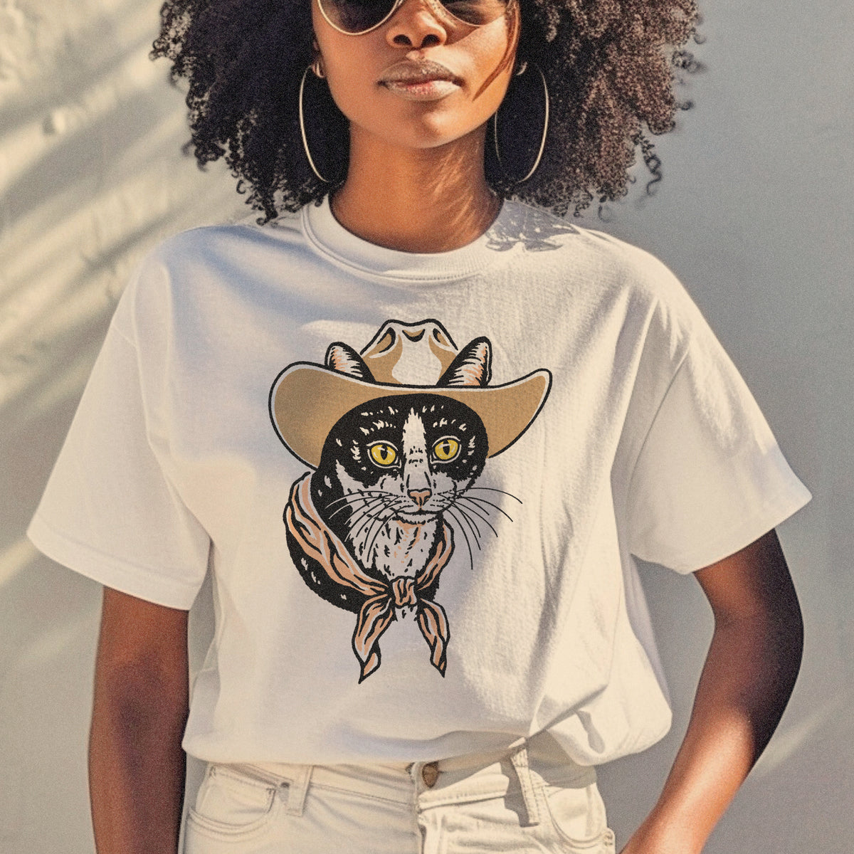 Tuxedo Cowcat Heavyweight T-shirt