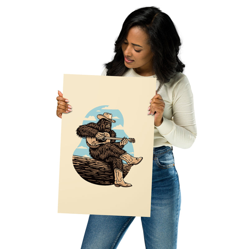 Sasquatch Blues Giclée Print