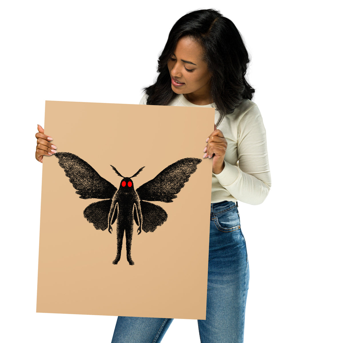 Mothman Blur Giclée Print