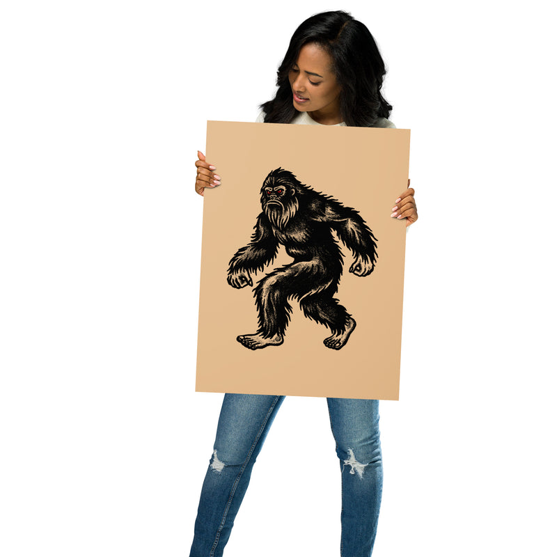 Traditional Sasquatch Giclée Print