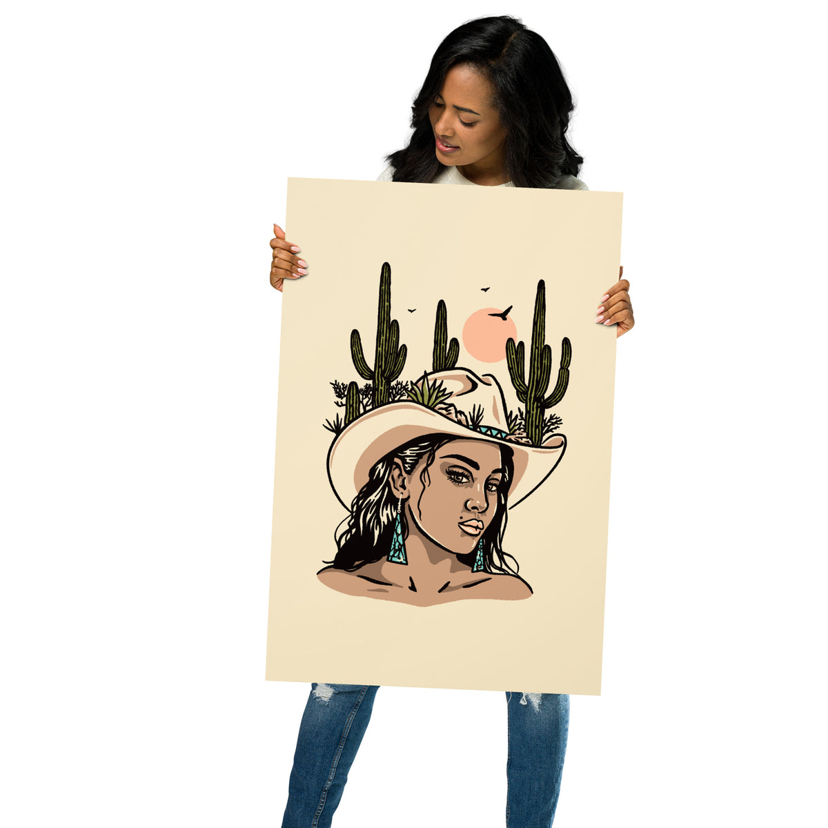 Sonoran Cowgirl Giclée Print