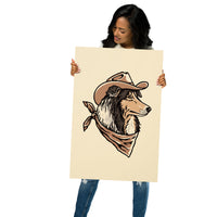 Rough Collie Cowdog Giclée Print