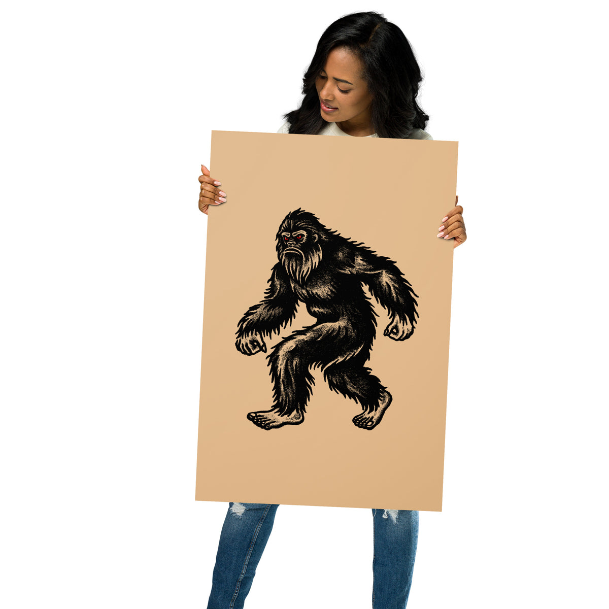 Traditional Sasquatch Giclée Print