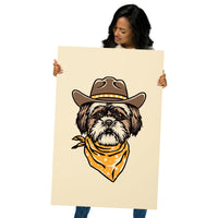 Shih Tzu Cowdog Giclée Print