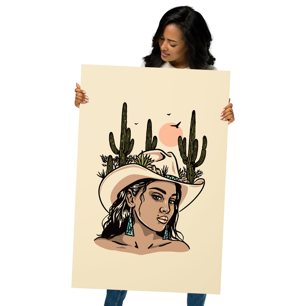 Sonoran Cowgirl Giclée Print