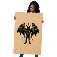 Mothman Stars Giclée Print