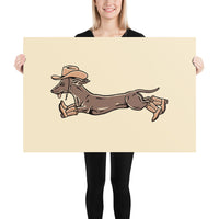 Weenie Ruff Rider Giclée Print