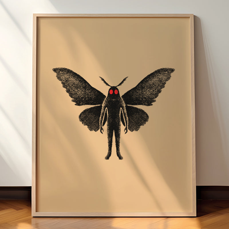 Mothman Blur Giclée Print