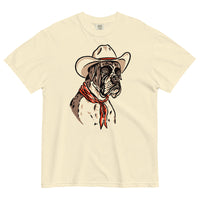 Boxer Cowdog Heavyweight T-shirt