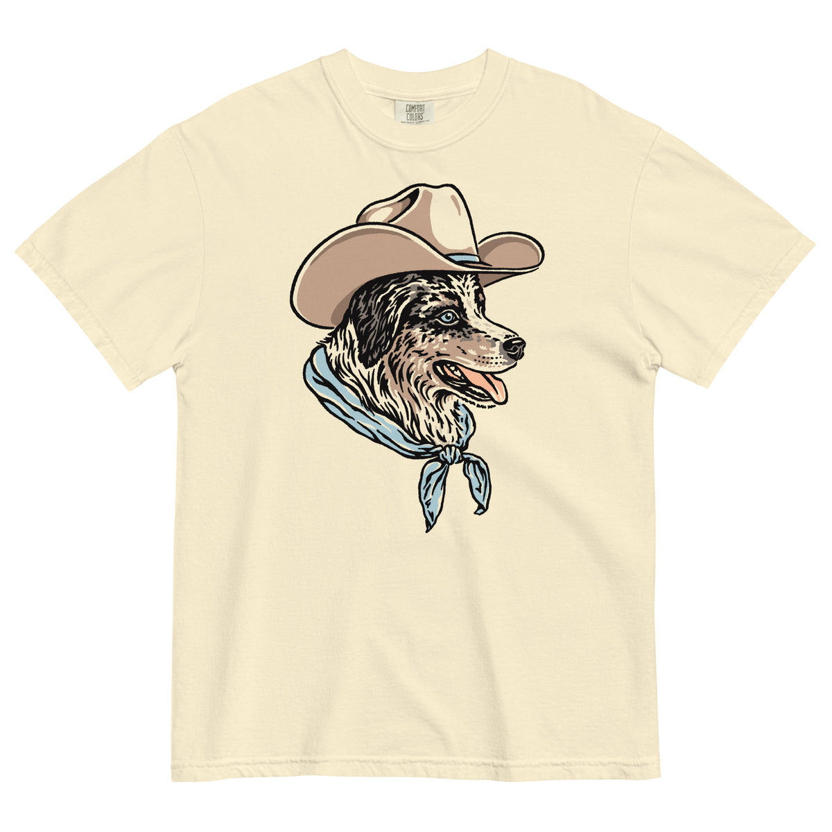 Australian Shepherd Cowdog Heavyweight T-shirt