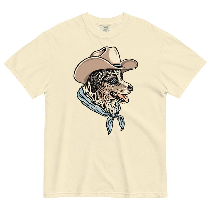 Australian Shepherd Cowdog Heavyweight T-shirt