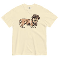 Corgi Cowdog Heavyweight T-shirt