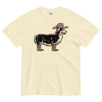 Tri Corgi Cowdog Heavyweight T-shirt