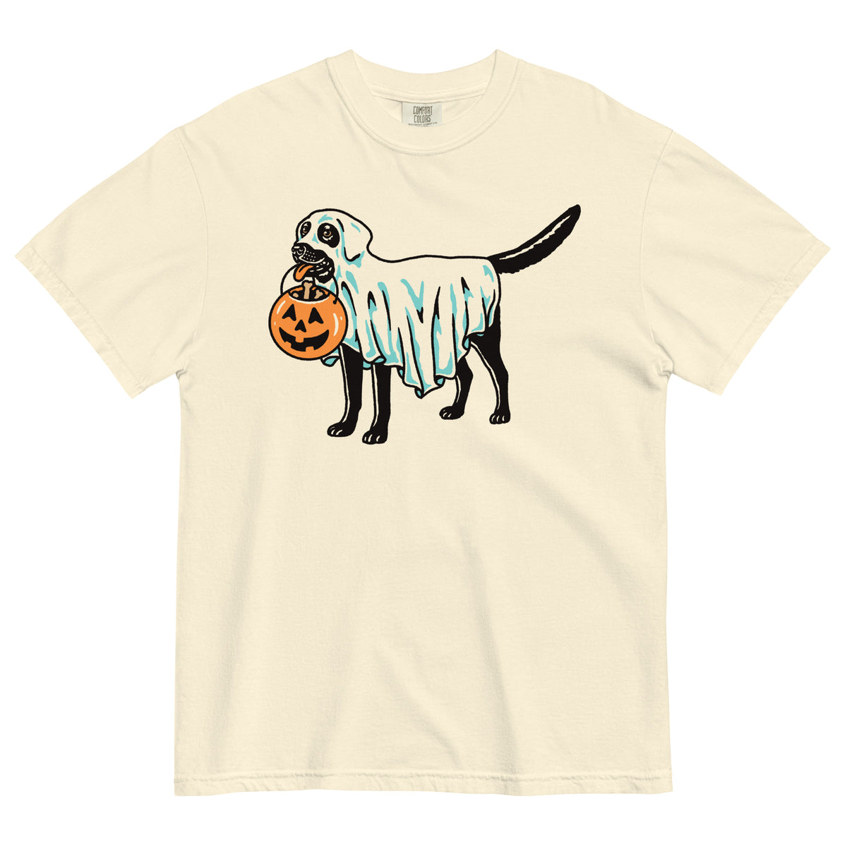 Black Lab Ghost (Dog Only) Heavyweight T-shirt