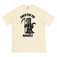 Fangs (With Text) Heavyweight T-shirt