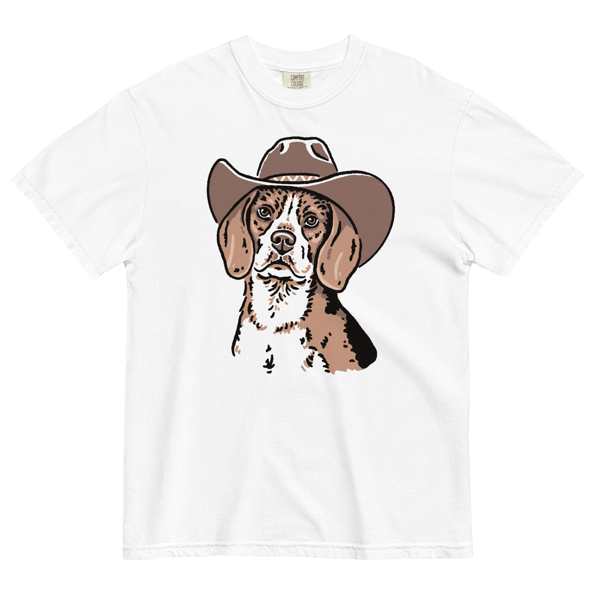 Beagle Cowdog Heavyweight T-shirt