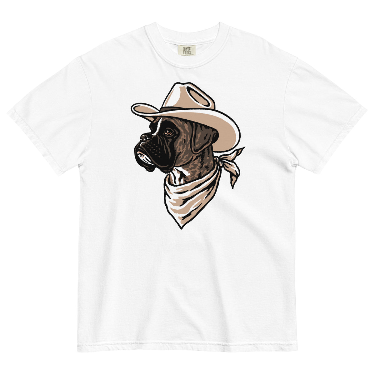 Boxer (Brindle) Cowdog Heavyweight T-shirt