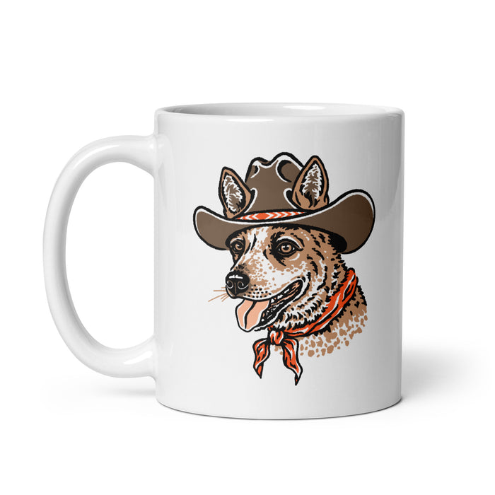 Red Heeler Cowdog Mug