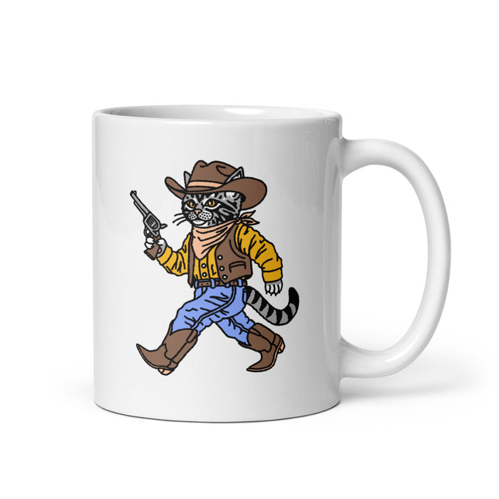 Gunslinger Cat Mug