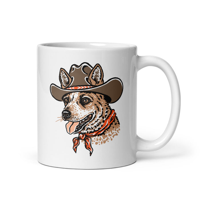 Red Heeler Cowdog Mug