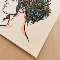 Nature Woman - Signed 8x10in Silkscreen Print