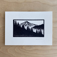 Oregon Wilderness - Signed 7x5in Silkscreen Print