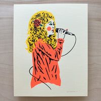 70s Dolly - Signed 8x10in Silkscreen Print