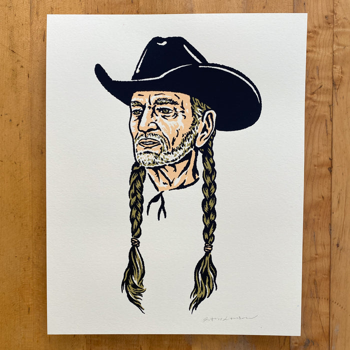 The Texan - Signed 8x10in Silkscreen Print