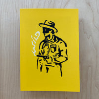 Wild Bandit (YELLOW) - Signed 5x7in Silkscreen Print